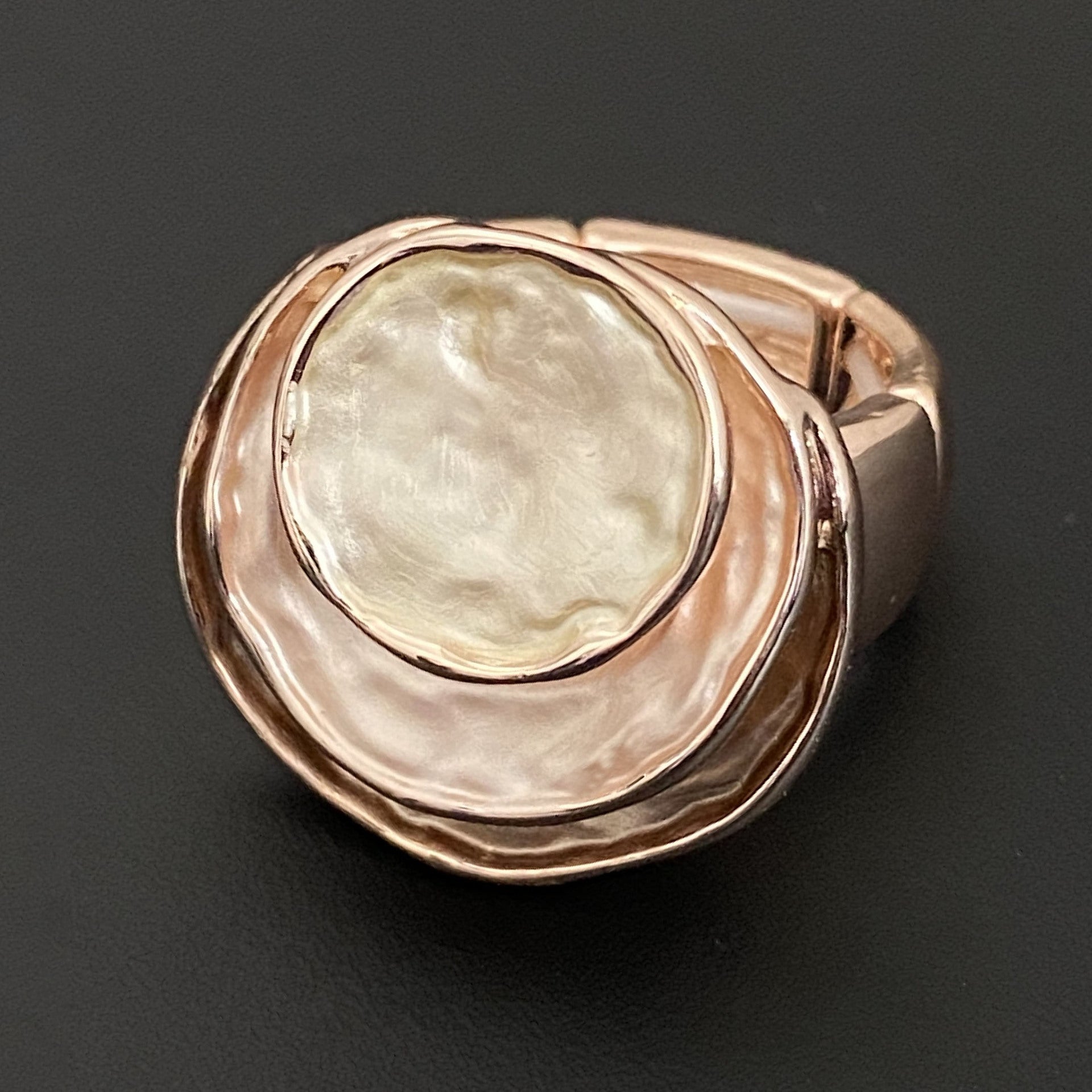 Wholesale Three-layer Ring Oil Drip Alloy Ring