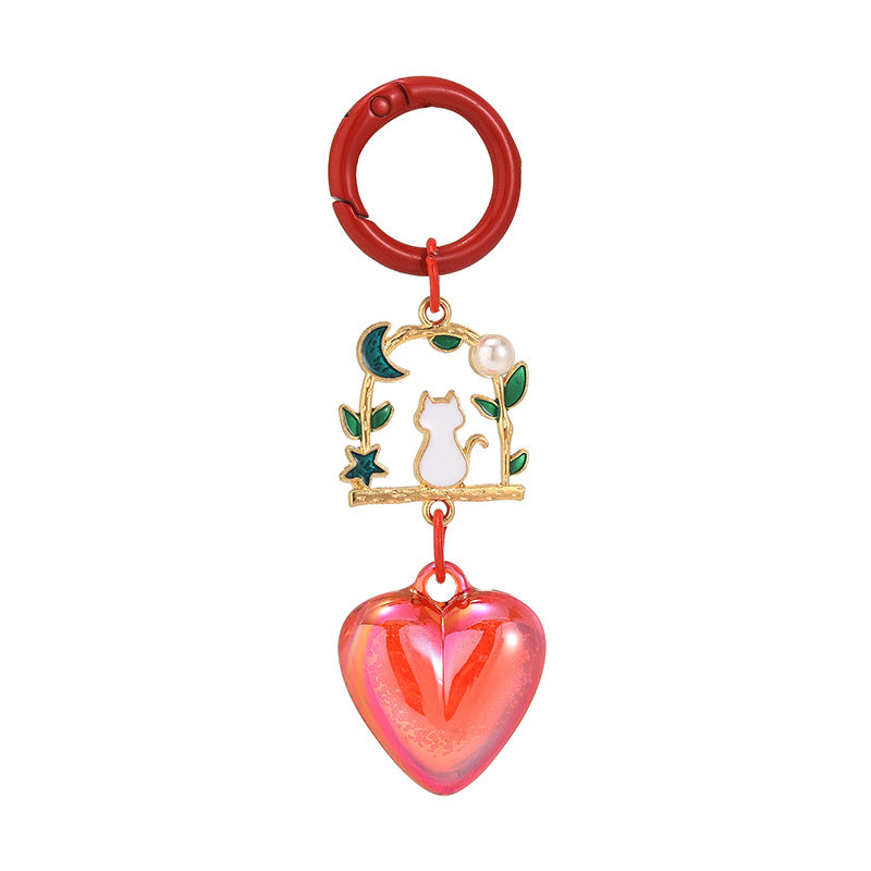 Wholesale Acrylic Heart Keychain