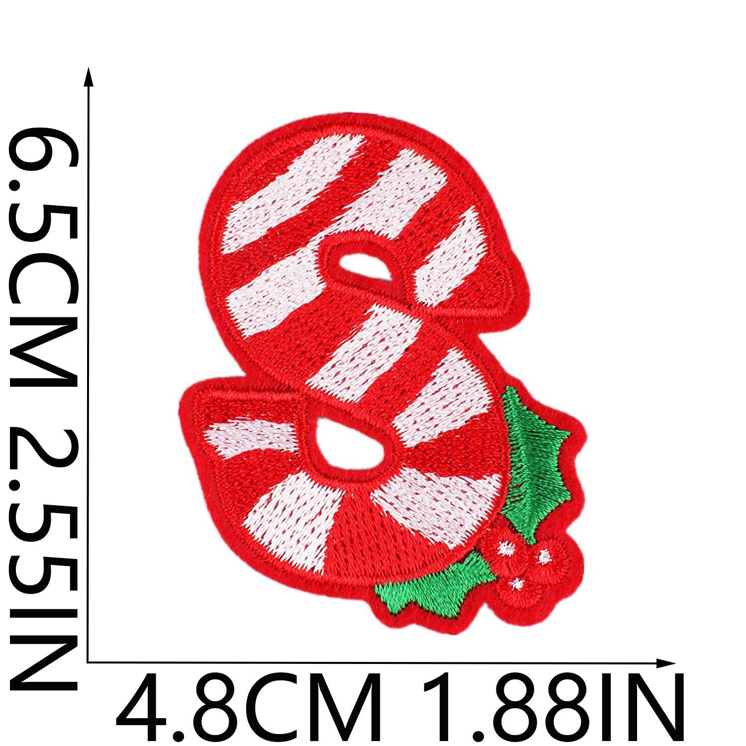 Wholesale Christmas embroidery cloth stickers letters  DIY Patches