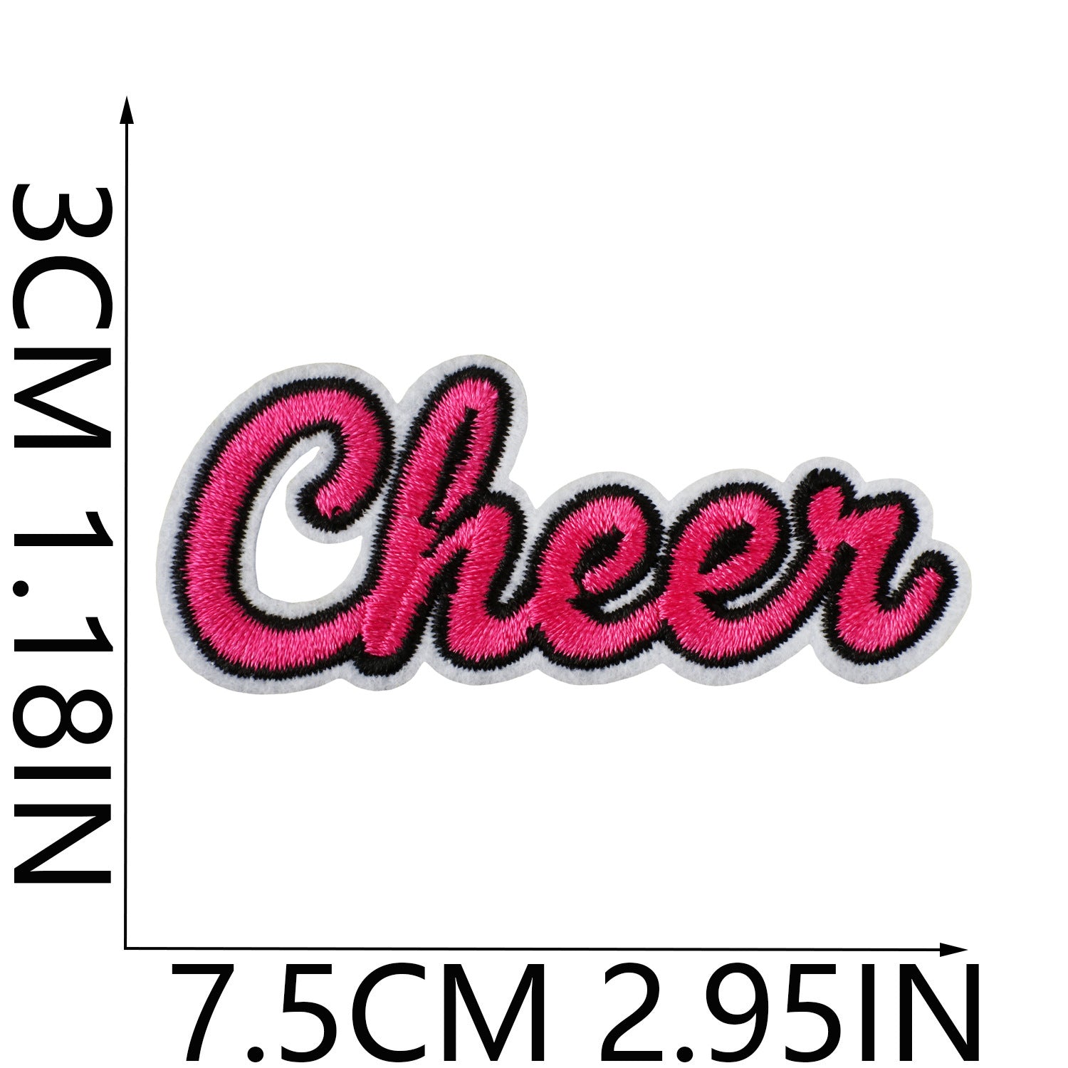 Wholesale Game Day Embroidery Patch Iron On Applique For Clothing Jeans Backpack Decoration DIY Craft Supply Fashion Accessory Gift Boutique Resale