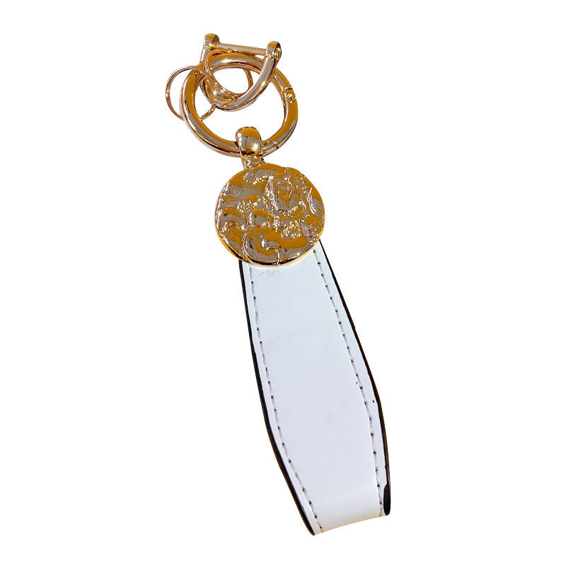 Wholesale PU Leather Year of The Dragon Keychain