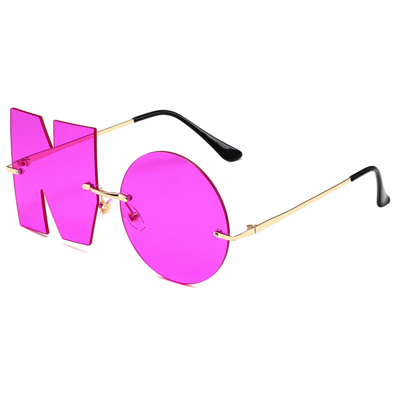 Wholesale PC NO Irregular Rimless Sunglasses
