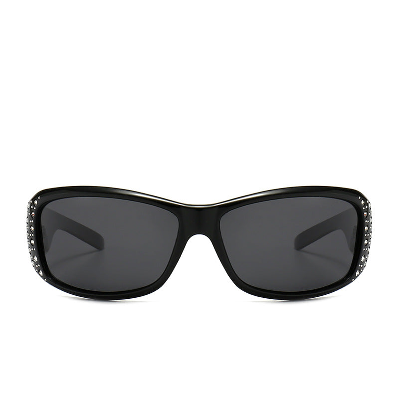Wholesale Polarized Sunglasses Retro Fashion Diamond Sunglasses