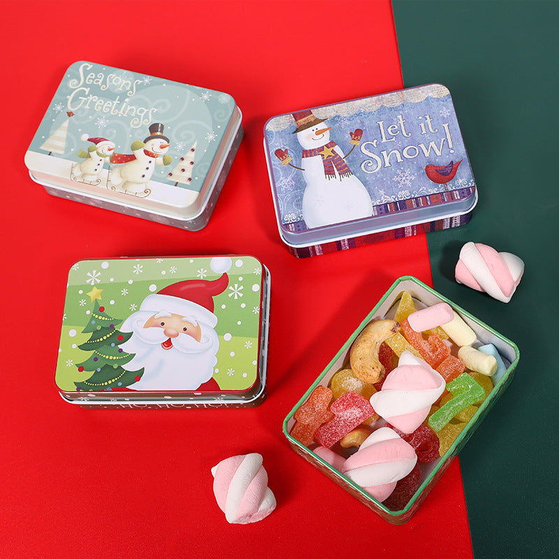 Wholesale Tinplate Christmas Gift Box, Cookie Storage Box
