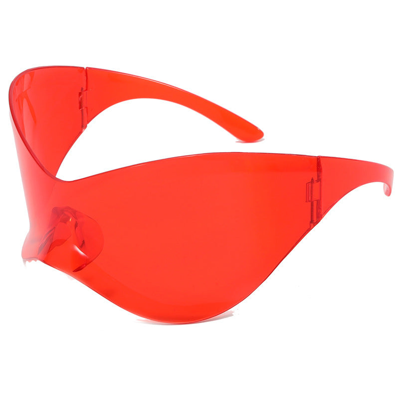 Wholesale PC Large Frame Conjoined Sunglasses