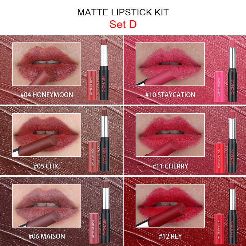 Wholesale Matte velvet matte long-lasting non-fading non-stick cup moisturizing lip balm