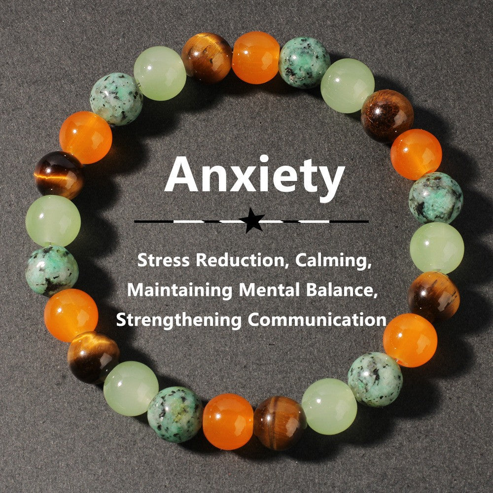 Wholesale Natural Stone Beaded Crystal Bracelets