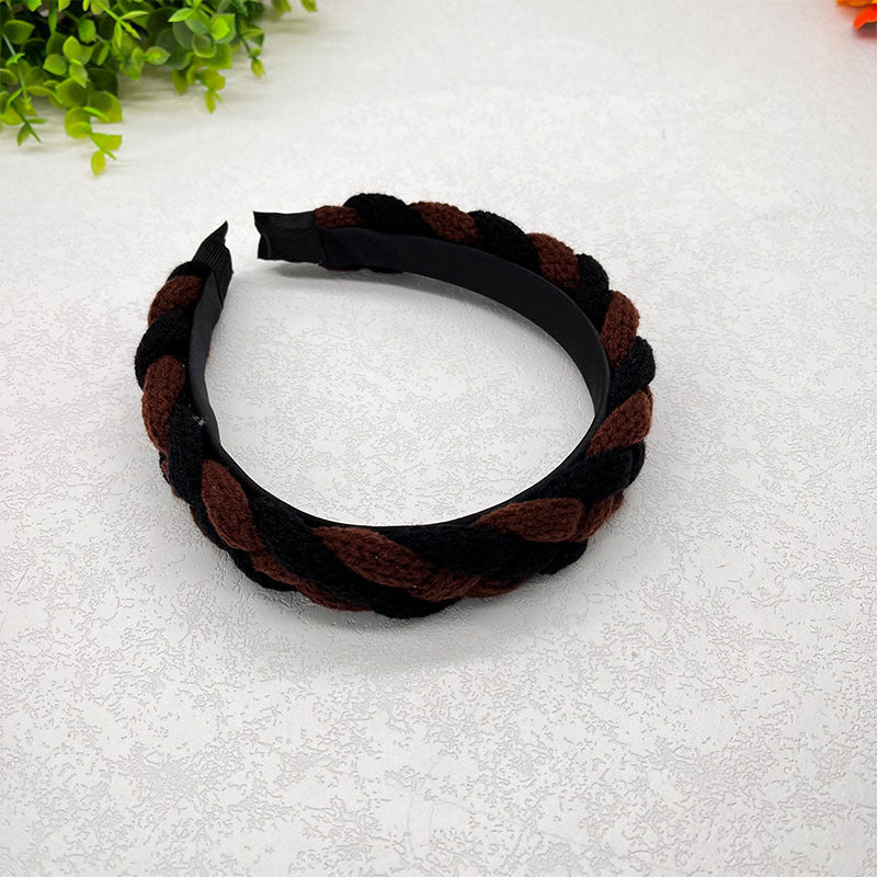 Wholesale  crocheted twist hairband wholesale  high-grade hair accessories