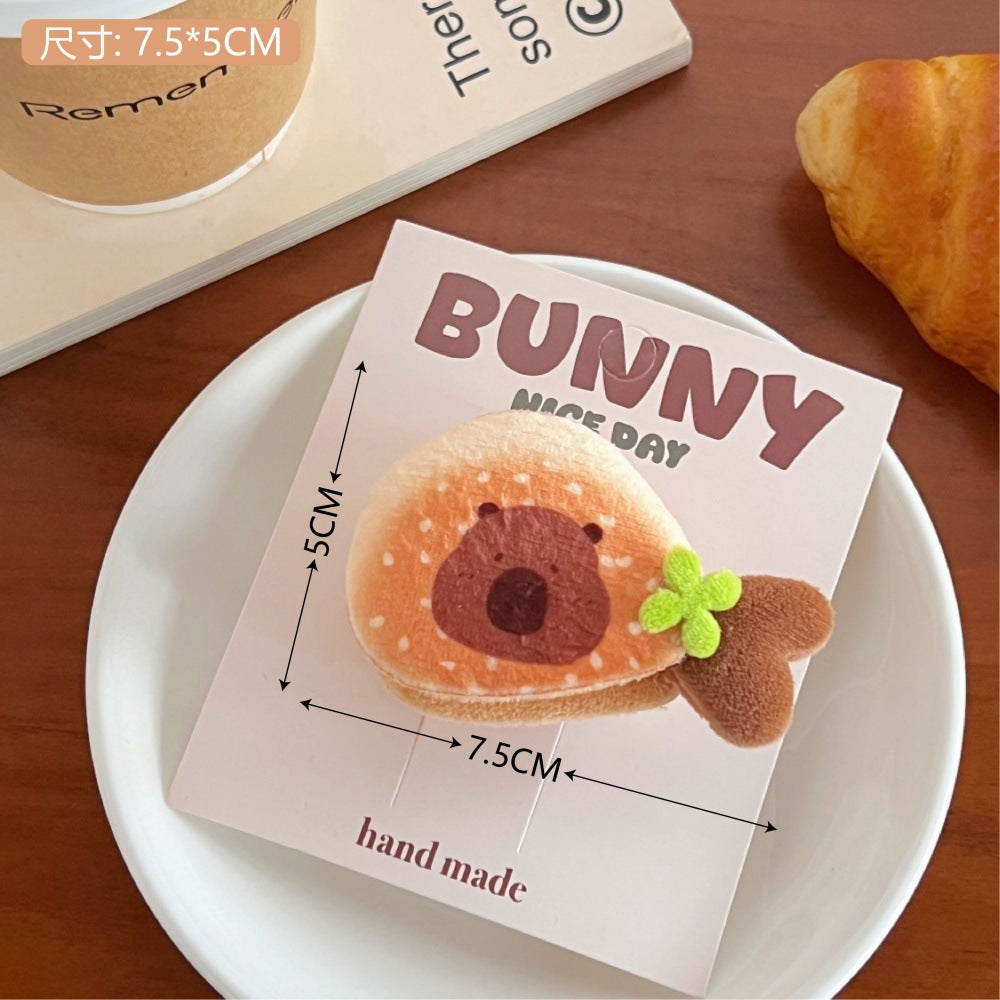 Wholesale Creative Cartoon Food Plush Doll Keychain