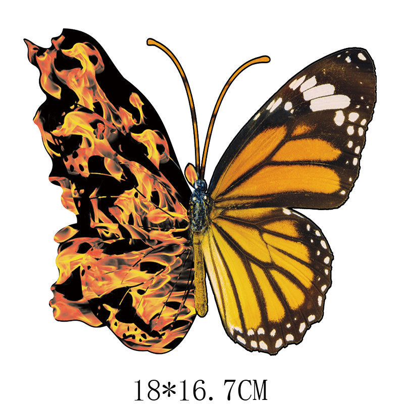 Wholesale Colored butterfly heat transfer UV DTF Ready to Press Transfers Wraps