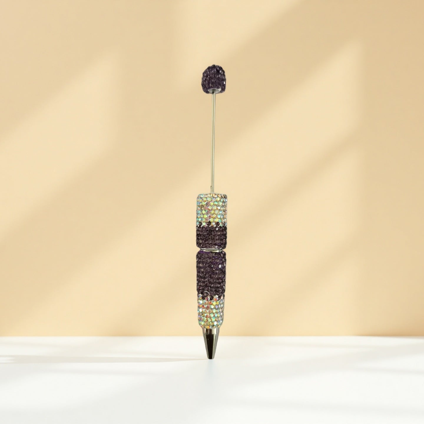 Wholesale Fully diamond-encrusted beadable pens