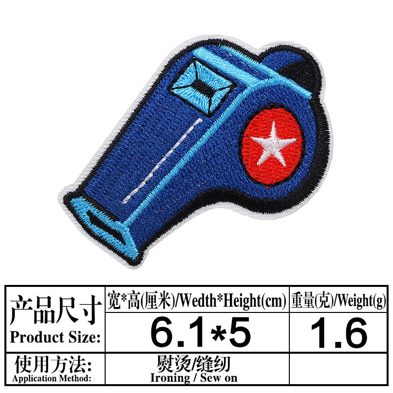 Wholesale Cartoon Baseball Football Embroidery DIY Patches