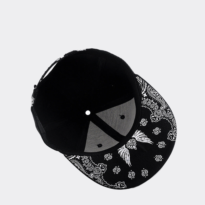 Tapa de béisbol de poliéster de bordado cruzado al por mayor