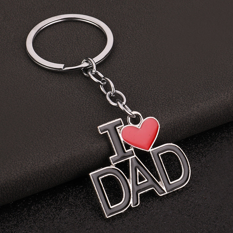 Wholesale Mother's Day Father's Day Metal Keychain