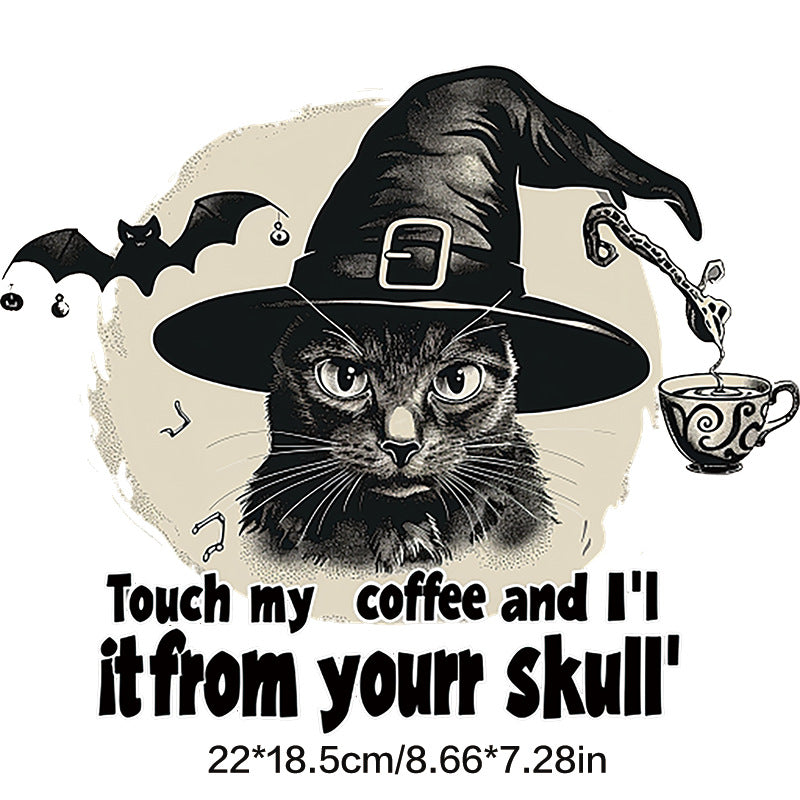 Wholesale Pumpkin Skull Terrifying Halloween UV DTF Ready to Press Transfers Wraps