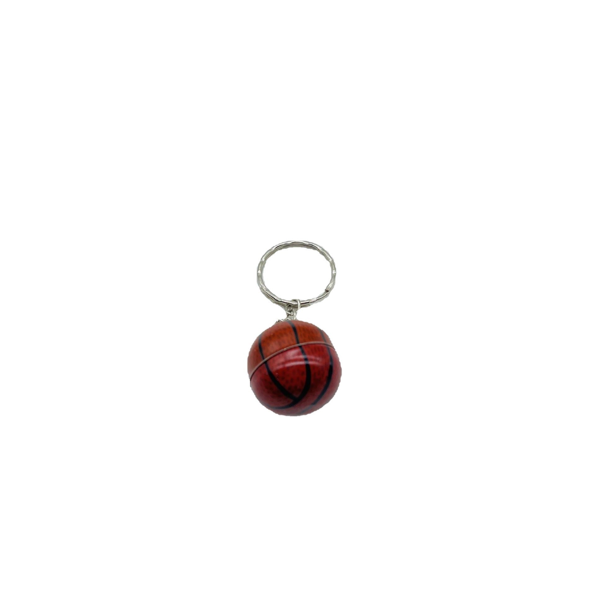 Wholesale Tinplate Basketball Keychains