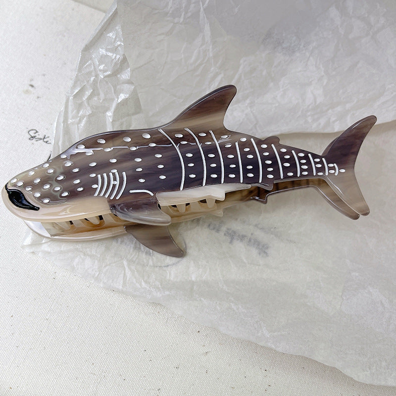 Wholesale Marine Shark Acetate Hairpins