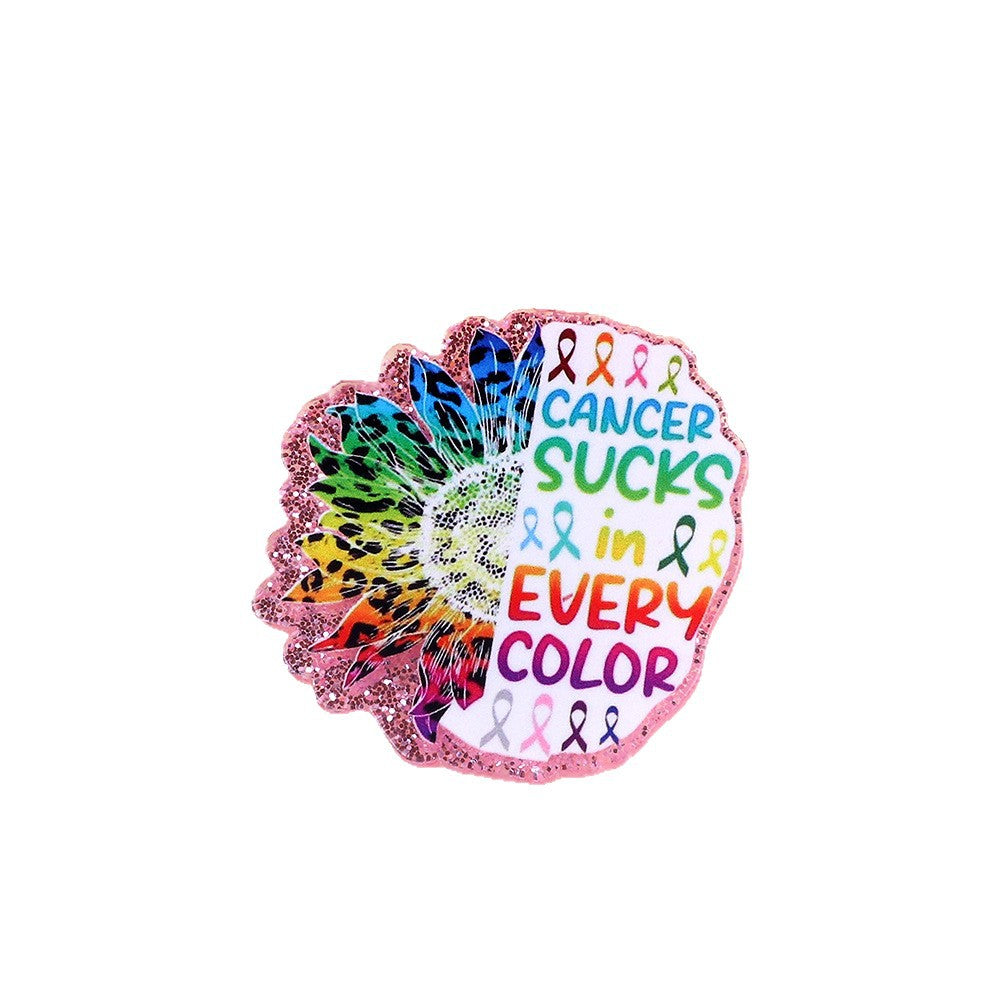 Wholesale 10pcs Cartoon letter pencil cute accessories acrylic