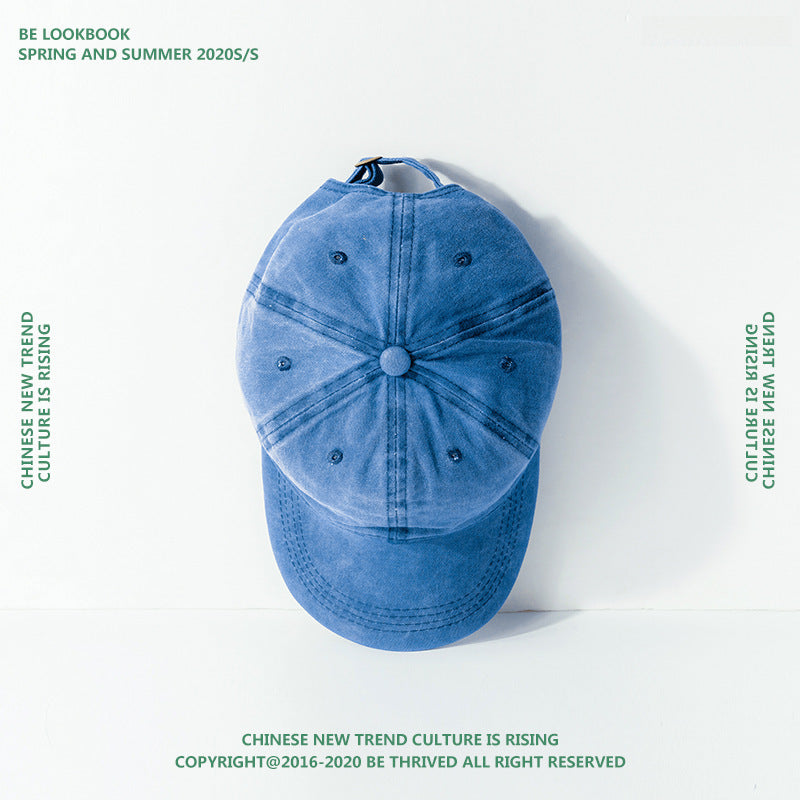 Wholesale wash old hip hop cap curved eaves baseball cap