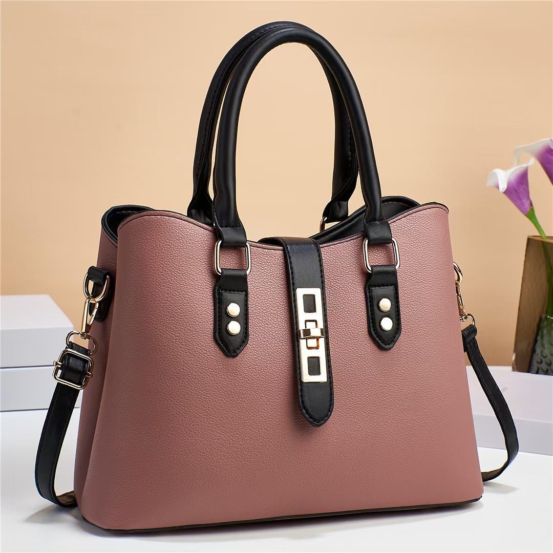 Bolso de madre portátil estampado al por mayor Pu Lychee