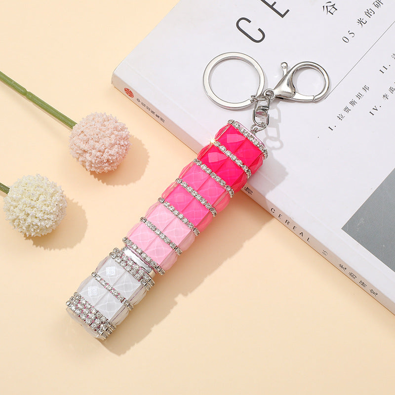 Wholesale Diamond 10ml perfume keychain