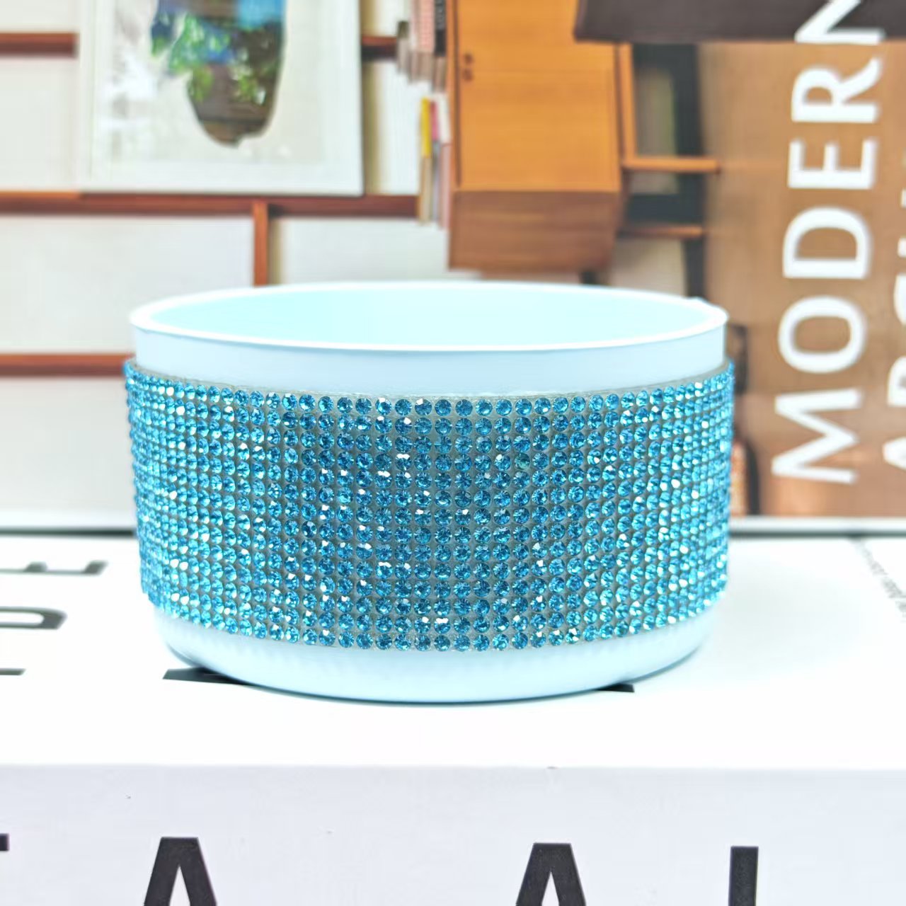 Wholesale Sparkling Diamond Silicone Cup Sleeve  Cup Accessories