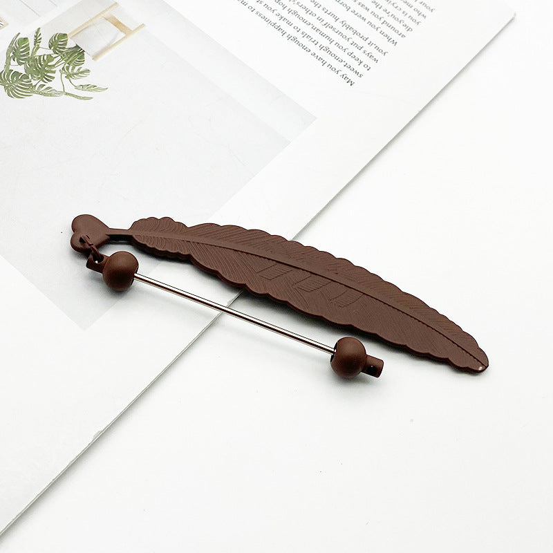 Wholesale New Leaf Shaped Candy Colored DIY Beadable Pens