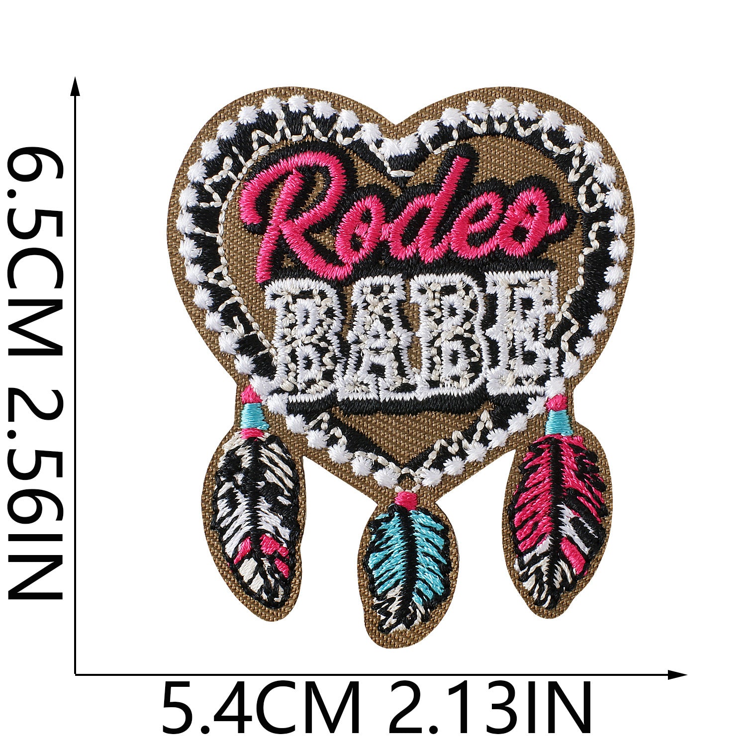 Wholesale Western Cowboy Cactus Embroidered Iron On Patches DIY et And Bag Crafts Boutique Resale
