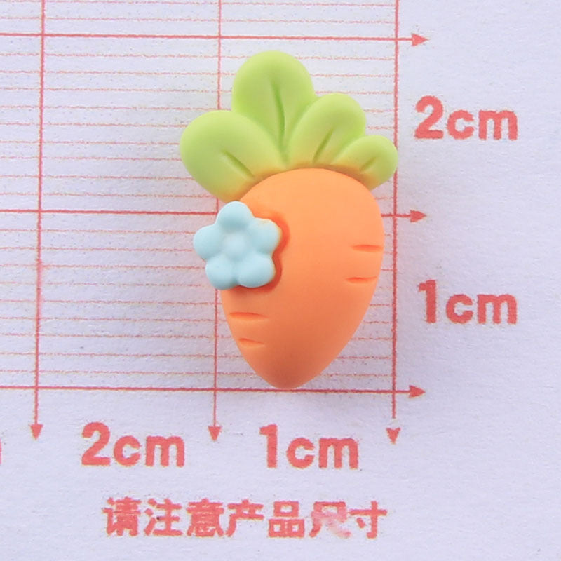 Wholesale Five Color Fruit Flower Resin Accessories diy Cream Glue Phone Case