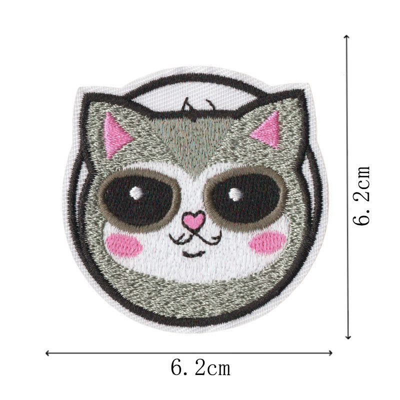 Wholesale Stylish Funny Cartoon Embroidered Iron On Patch Set Of 8 No Sew Applique For Clothing And Backpacks Fashion Accessory Boutique Resale