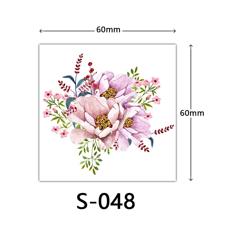 Wholesale 3D Colored Tattoo Stickers