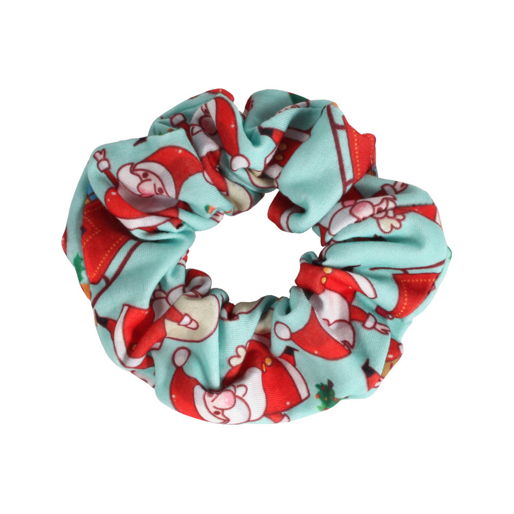 Wholesale Christmas Snowman Bell Santa Claus Deer Antler Hat Large Intestine Hairband