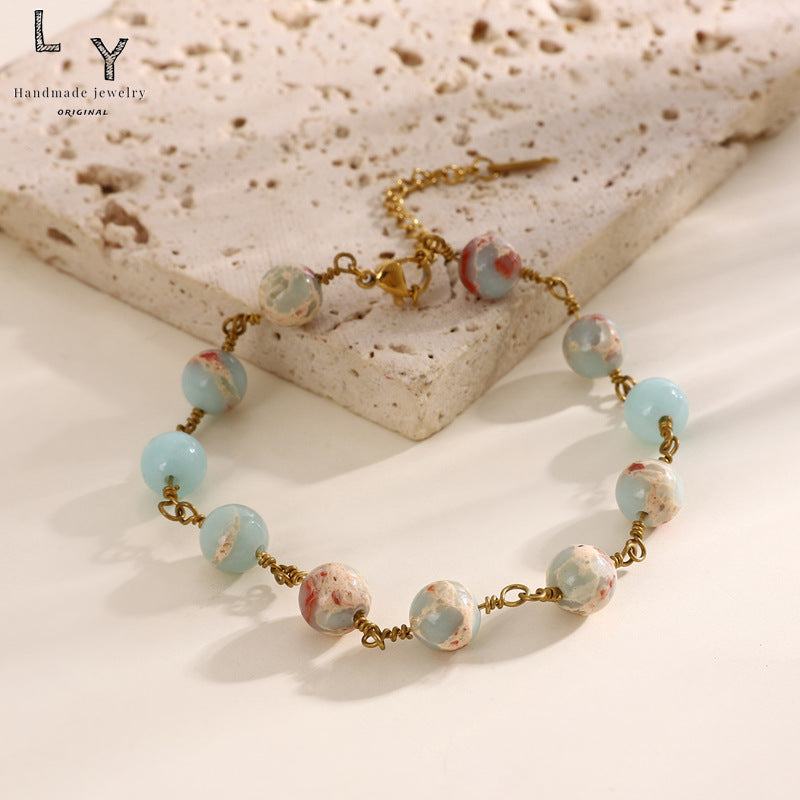 Wholesale  Natural  Bracelet Retro Simple Summer Ethnic Style