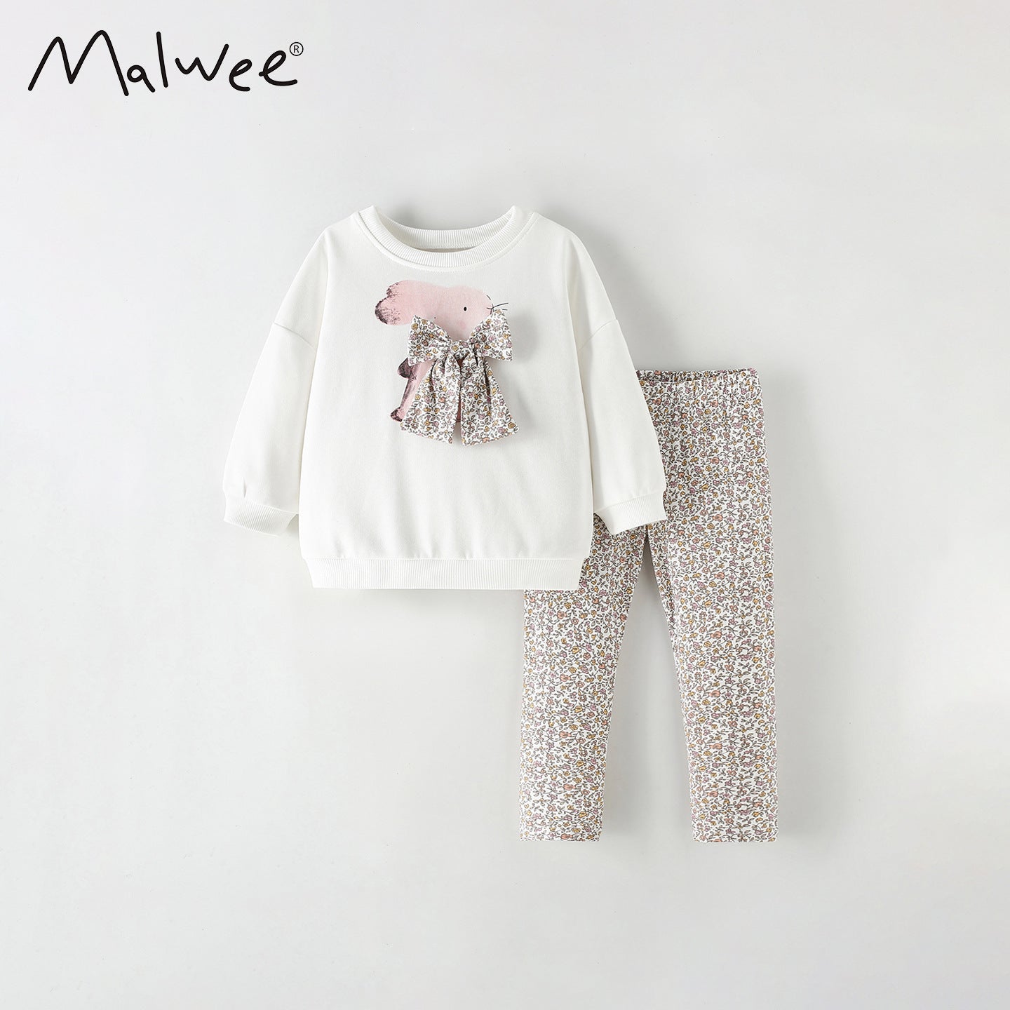 Wholesale Trendy Girls Two Piece Long Sleeve Sweatshirt Set European Style Casual Pants Outfit For Little Kids Ages 3 8 Autumn Winter