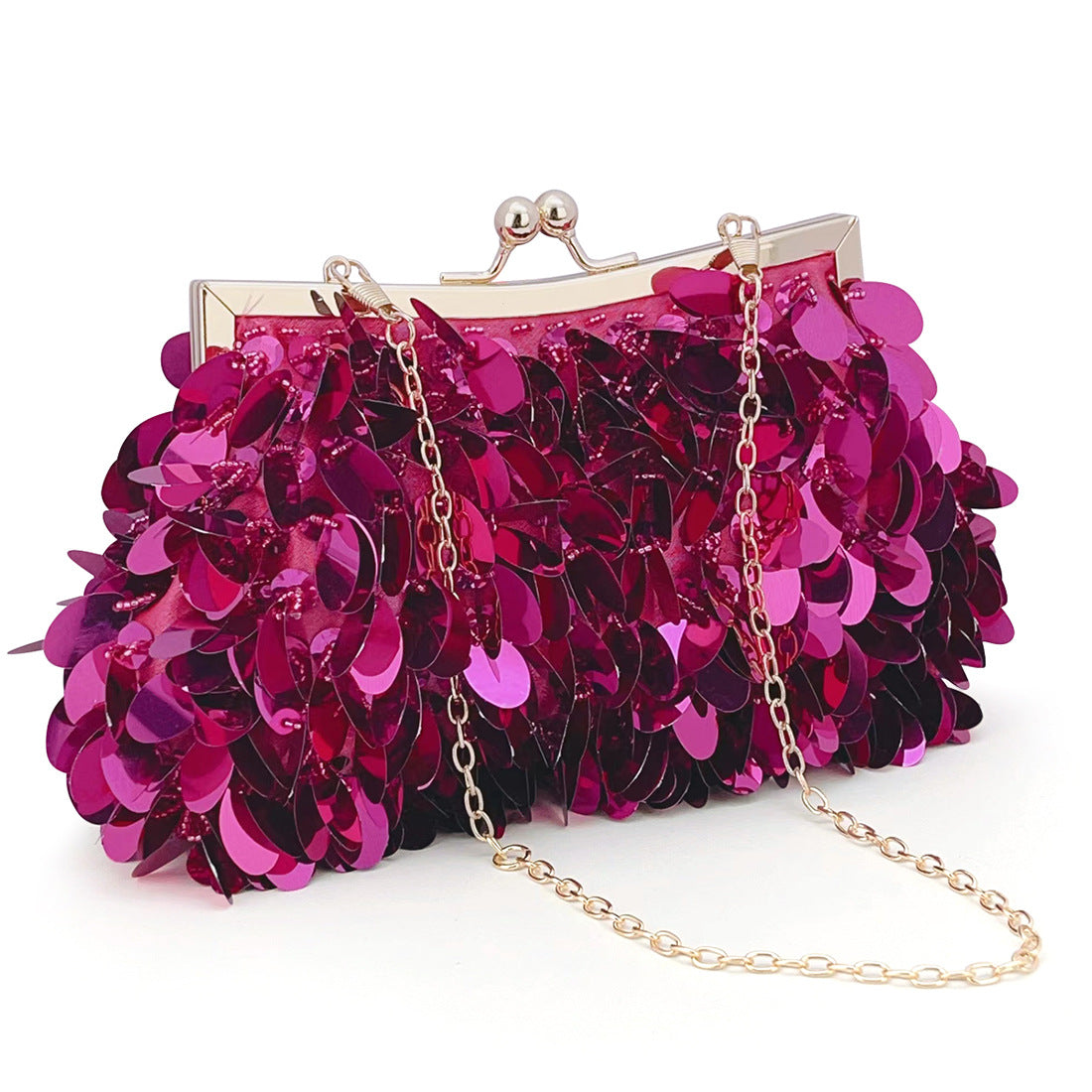 Wholesale Handwoven Sequin Clutch Bag
