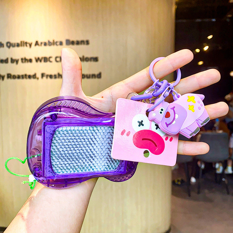 Wholesale Magnetic Writing Board Erasable and Erasable Mini Handwriting Painting Plastic Keychain