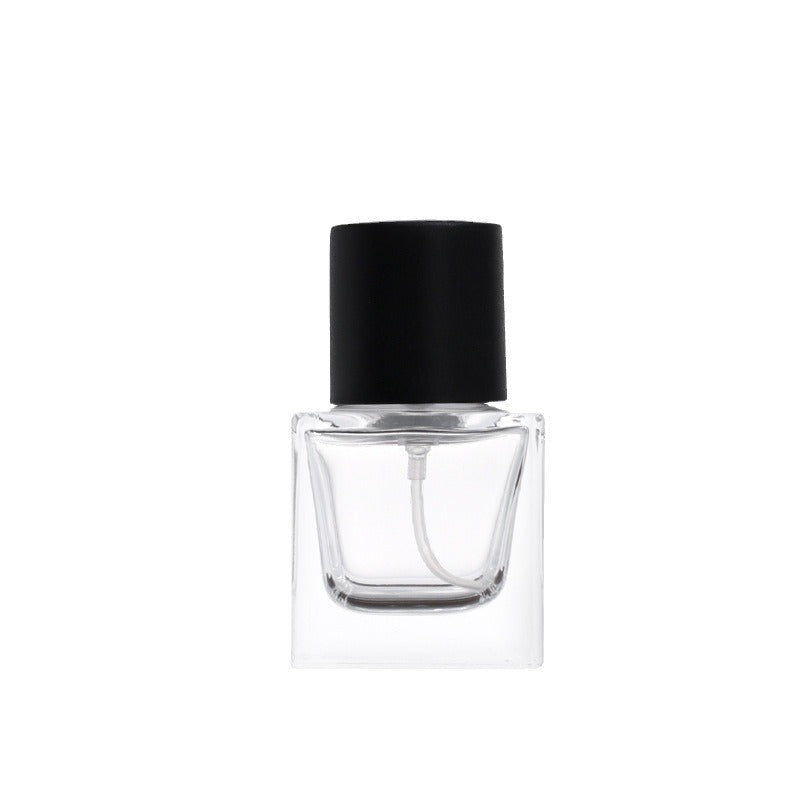 Wholesale wholesale perfume Spray bottle bayonet square mini cosmetic sub-bottle 18ml spray glass empty bottle