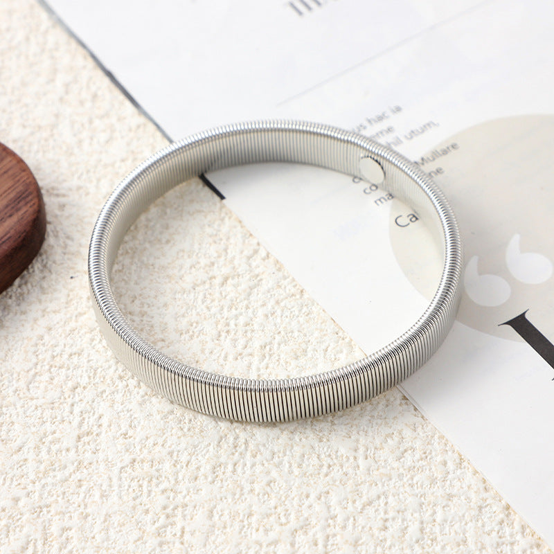 Wholesale Stretchable Metal Bracelet Armband Shirt Sleeve Ring