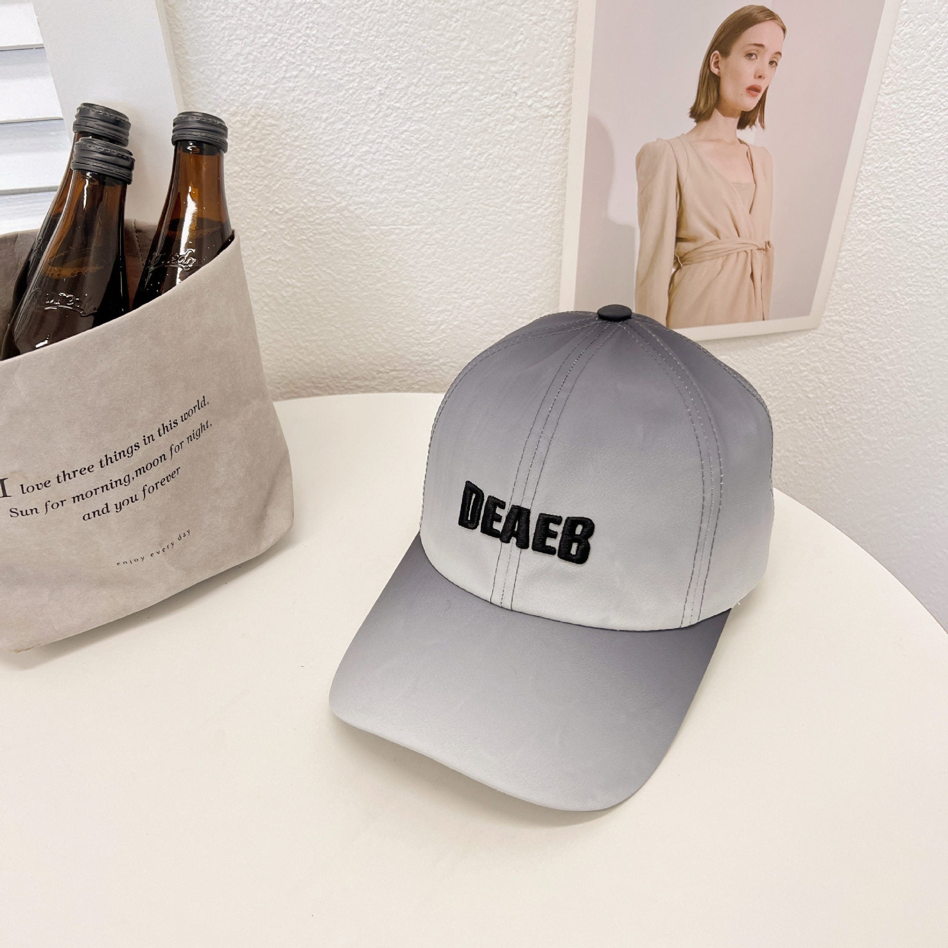 Wholesale Three-dimensional Embroidered Letter Cotton Baseball Caps