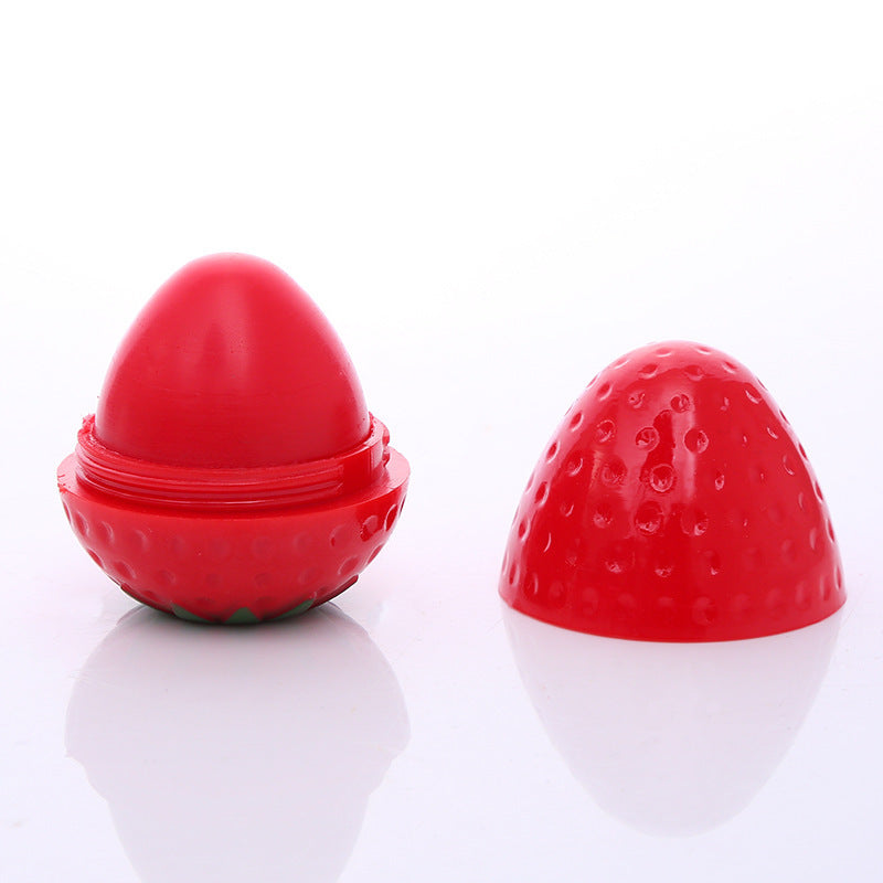 Wholesale Lipstick Popular Strawberry Plastic Moisturizing Lip Balm