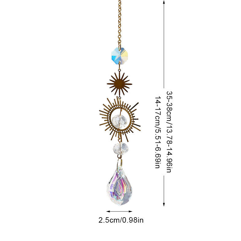 Wholesale Crystal Sun Catcher Golden Sun Pendant Lighting Pendant