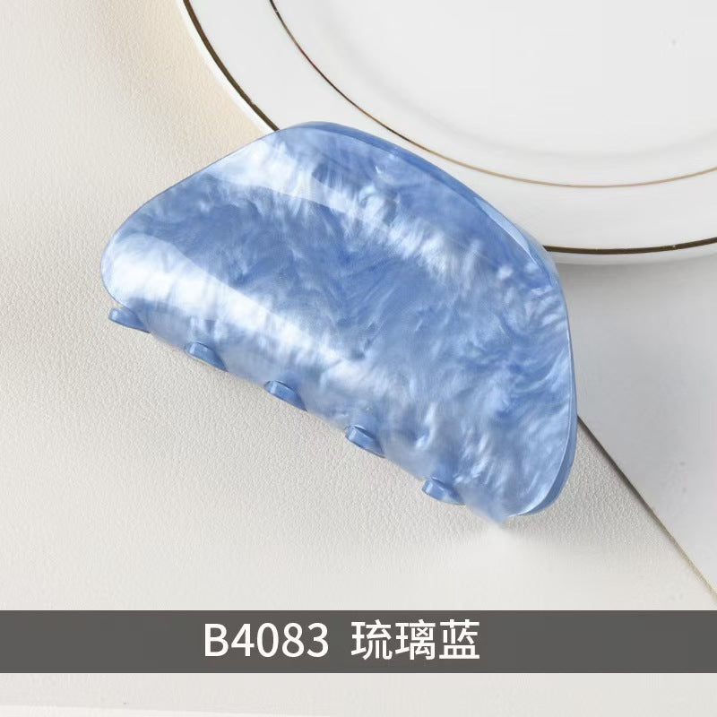 Wholesale colored diamond butterfly clip shark clip hair accessories