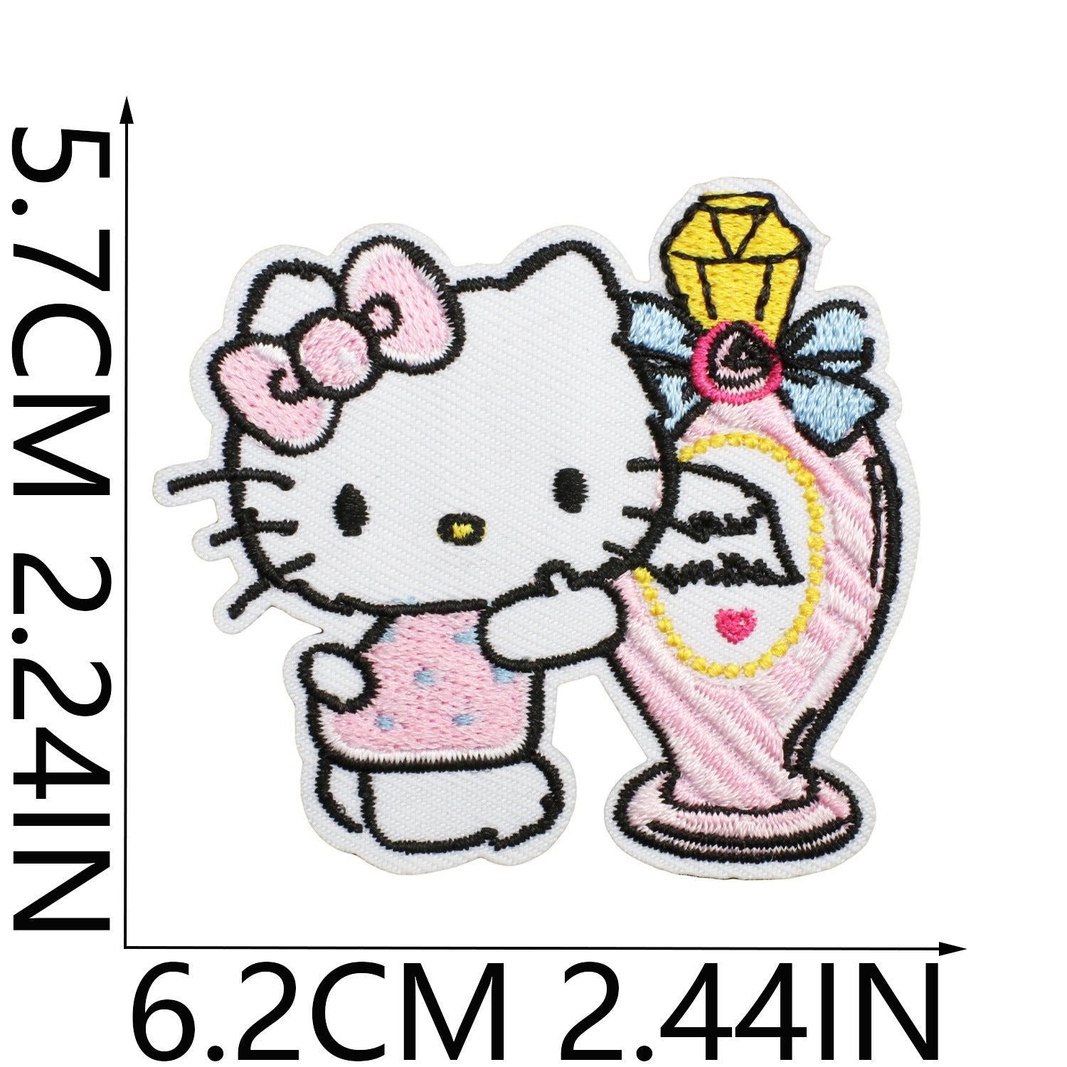 Wholesale Cute Cat Embroidery Patch Iron On Decorative Badge For Clothing Resale Gift OLY Exclusive