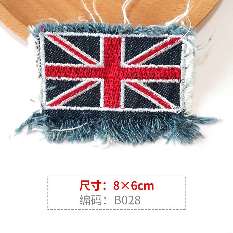 Wholesale Letter Skull Series Embroidery DIY Patches