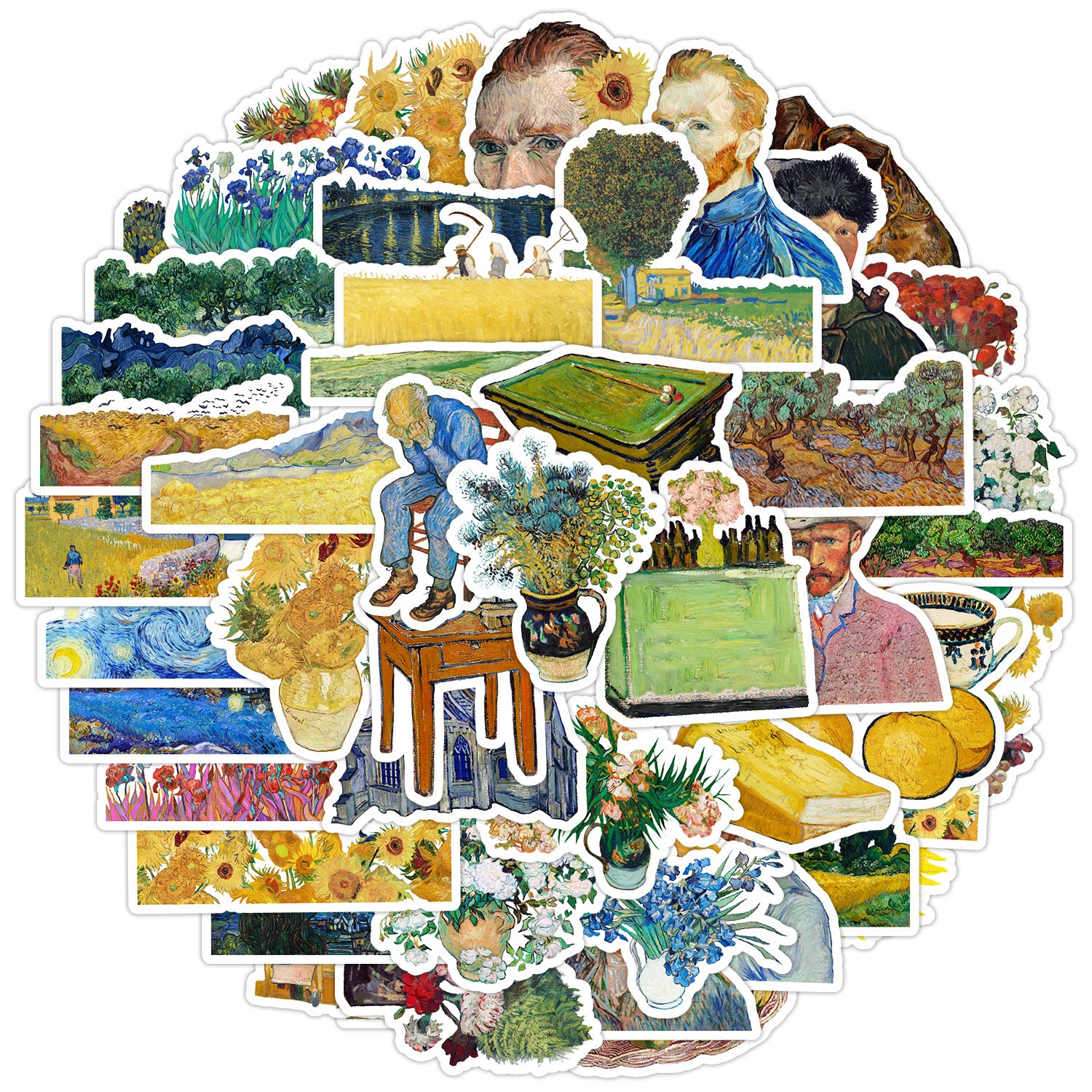 Wholesale 50 cartoon graffiti stickers waterproof decorative stickers