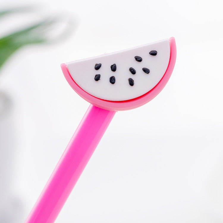 Pluma de gel de fruta de plástico al por mayor