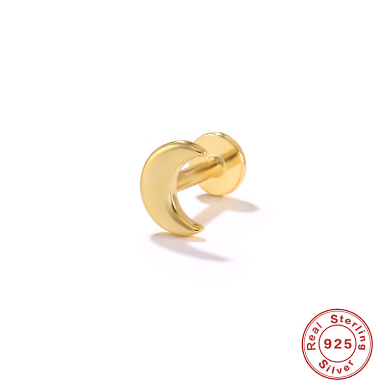 Wholesale S925 Sterling Silver Piercing Inner Thread Ear Piercing Ear Bone Nails