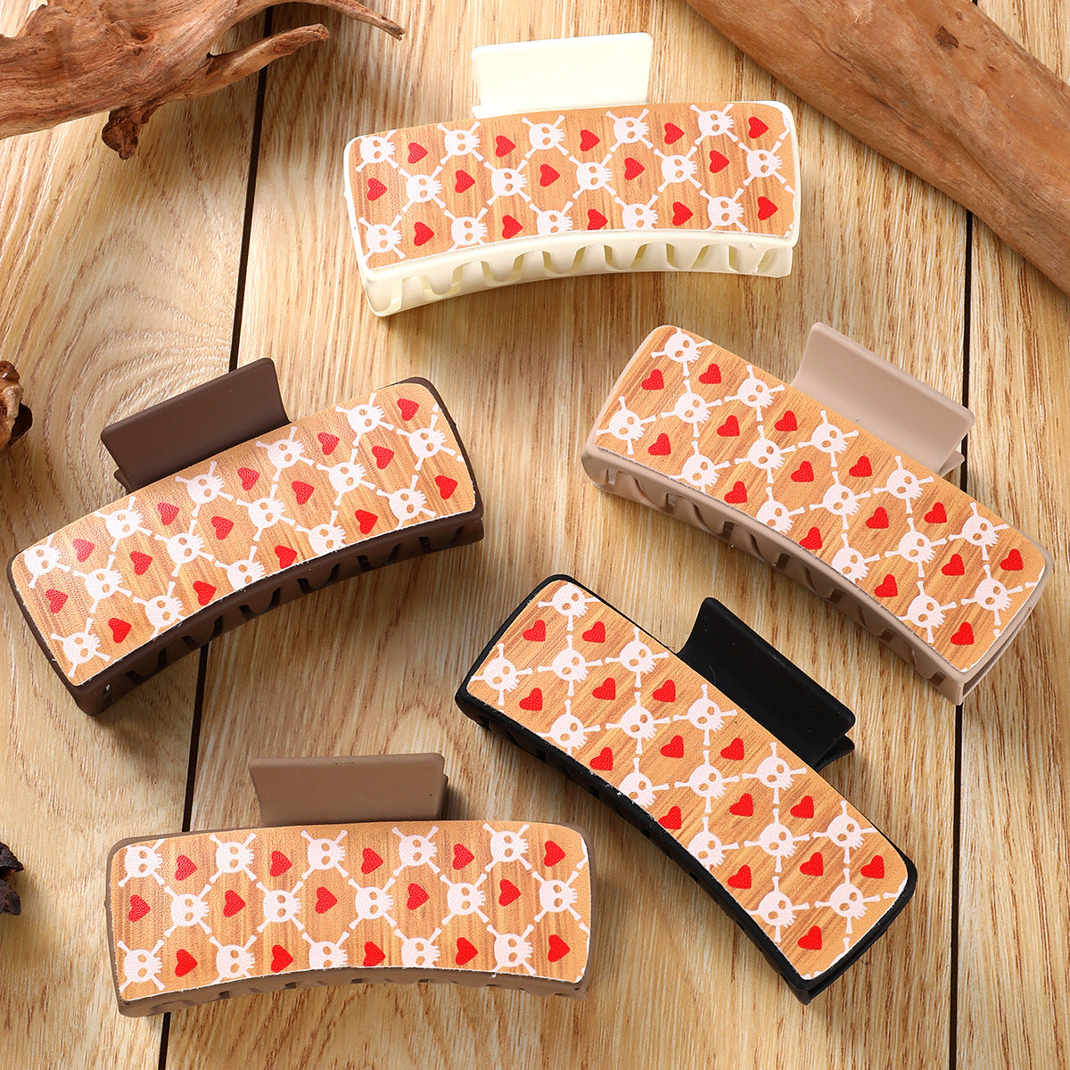 Wholesale lovely skull large hairpin large hair volume Hair Clips