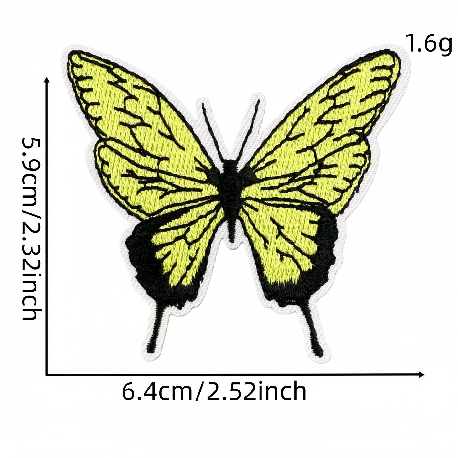 Wholesale Forest Fairy Embroidered Patches Green Macaron Design Iron On Applique Fashion Decorative Gift