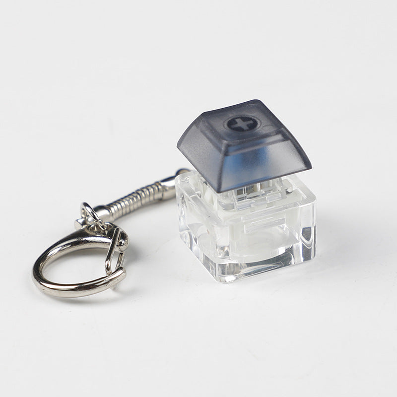 Wholesale Acrylic Decompression Mechanical Keyboard Axis Tester Fidget Keychains
